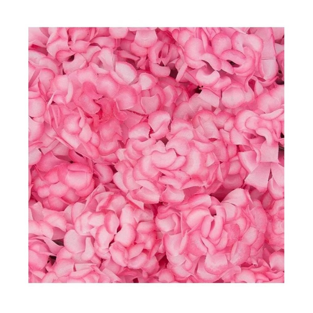 60 count | Pink Hydrangeas Silk Flower Heads 1.5 inches Wedding Centerpiece Bouq - Picture 5 of 5